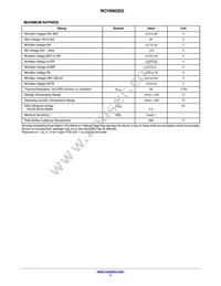 NCV890203MWTXG Datasheet Page 3