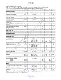 NCV890204MWR2G Datasheet Page 5