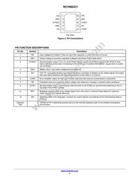 NCV890231MWTXG Datasheet Page 4