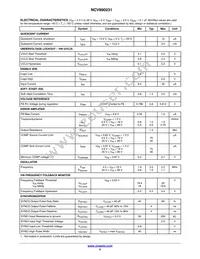 NCV890231MWTXG Datasheet Page 5