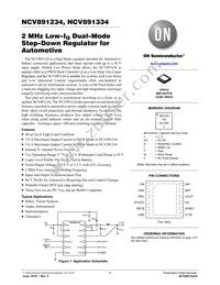 NCV891334MW33R2G Datasheet Cover