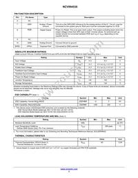 NCV894530MWTXG Datasheet Page 3