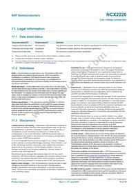 NCX2220DP Datasheet Page 18