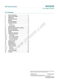 NCX2220DP Datasheet Page 20