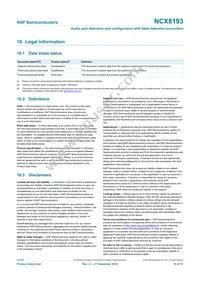 NCX8193GUX Datasheet Page 19