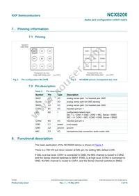 NCX8200UKZ Datasheet Page 3