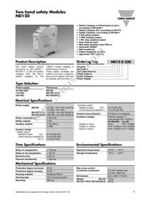 ND12D230 Datasheet Cover