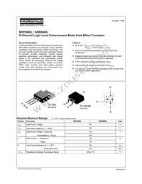 NDB5060L Datasheet Page 2