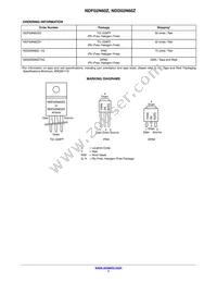 NDF02N60ZH Datasheet Page 7