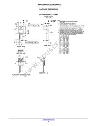 NDF02N60ZH Datasheet Page 8