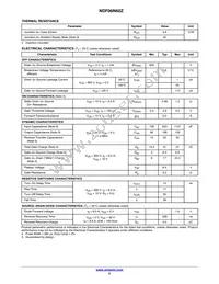 NDF06N60ZH Datasheet Page 2