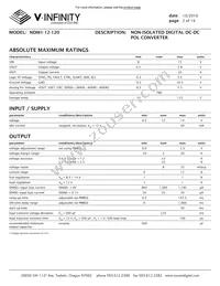 NDM1-12-120 Datasheet Page 2