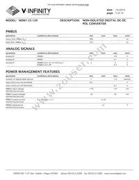 NDM1-25-120 Datasheet Page 5