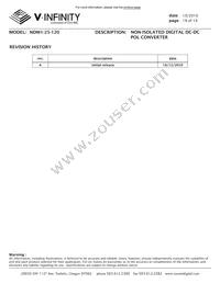 NDM1-25-120 Datasheet Page 19