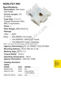 NDNFD1-WH Datasheet Cover