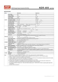 NDR-480-24 Datasheet Page 2