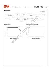 NDR-480-24 Datasheet Page 3