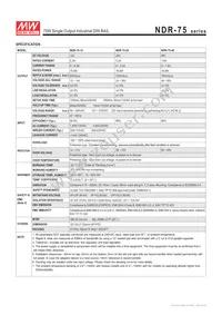 NDR-75-48 Datasheet Page 2