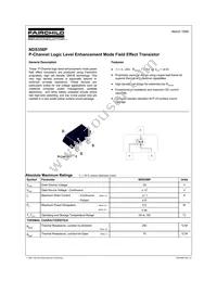 NDS356P Datasheet Cover