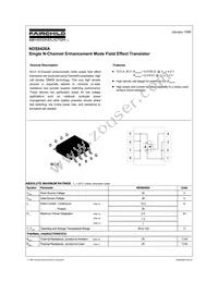 NDS8426A Datasheet Cover