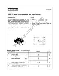 NDS8434A Datasheet Cover