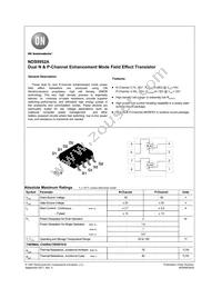 NDS9952A Datasheet Cover
