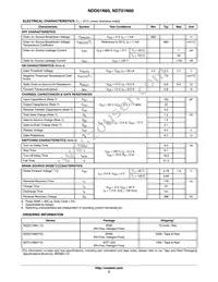 NDT01N60T1G Datasheet Page 2