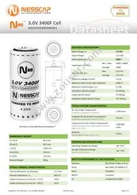 NE03V03400SW001 Datasheet Cover