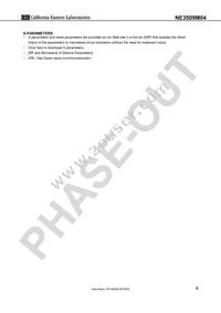 NE3509M04-T2-A Datasheet Page 5