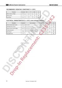 NE3512S02-T1C-A Datasheet Page 2