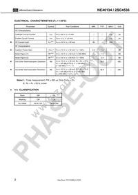 NE46134-T1-QS-AZ Datasheet Page 2
