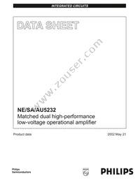NE5232N/01 Datasheet Cover