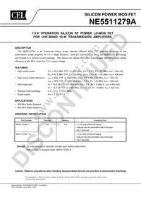 NE5511279A-T1-A Datasheet Cover