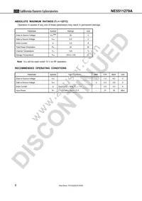 NE5511279A-T1-A Datasheet Page 2