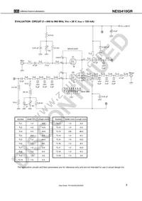 NE55410GR-T3-AZ Datasheet Page 7