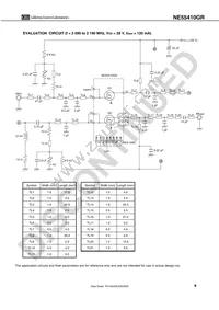 NE55410GR-T3-AZ Datasheet Page 9