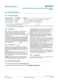 NE57810S/G Datasheet Page 15