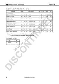 NE68719-T1 Datasheet Page 2