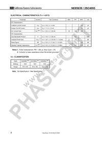 NE85639-T1-R28-A Datasheet Page 2