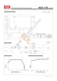 NED-100A Datasheet Page 2