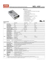 NEL-400-2.8 Datasheet Cover