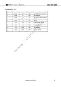 NESG260234-T1-AZ Datasheet Page 9