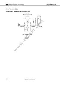 NESG260234-T1-AZ Datasheet Page 10