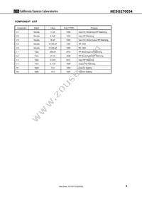 NESG270034-T1-AZ Datasheet Page 9