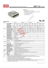 NET-35D Datasheet Cover