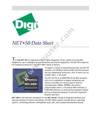 NET+50-QIT-3 Datasheet Cover