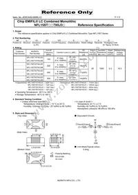 NFL15ST507X0J3D Datasheet Cover