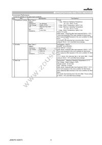 NFM15CC222D1A3D Datasheet Page 4