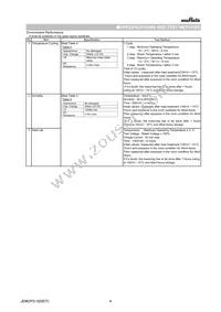 NFM15CC222D1C3D Datasheet Page 4