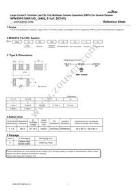 NFM15PC104R1A3D Datasheet Cover